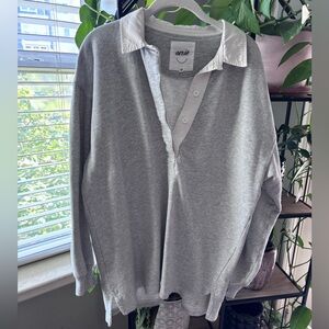 Aerie Prep Rally Rugby Sweatshirt